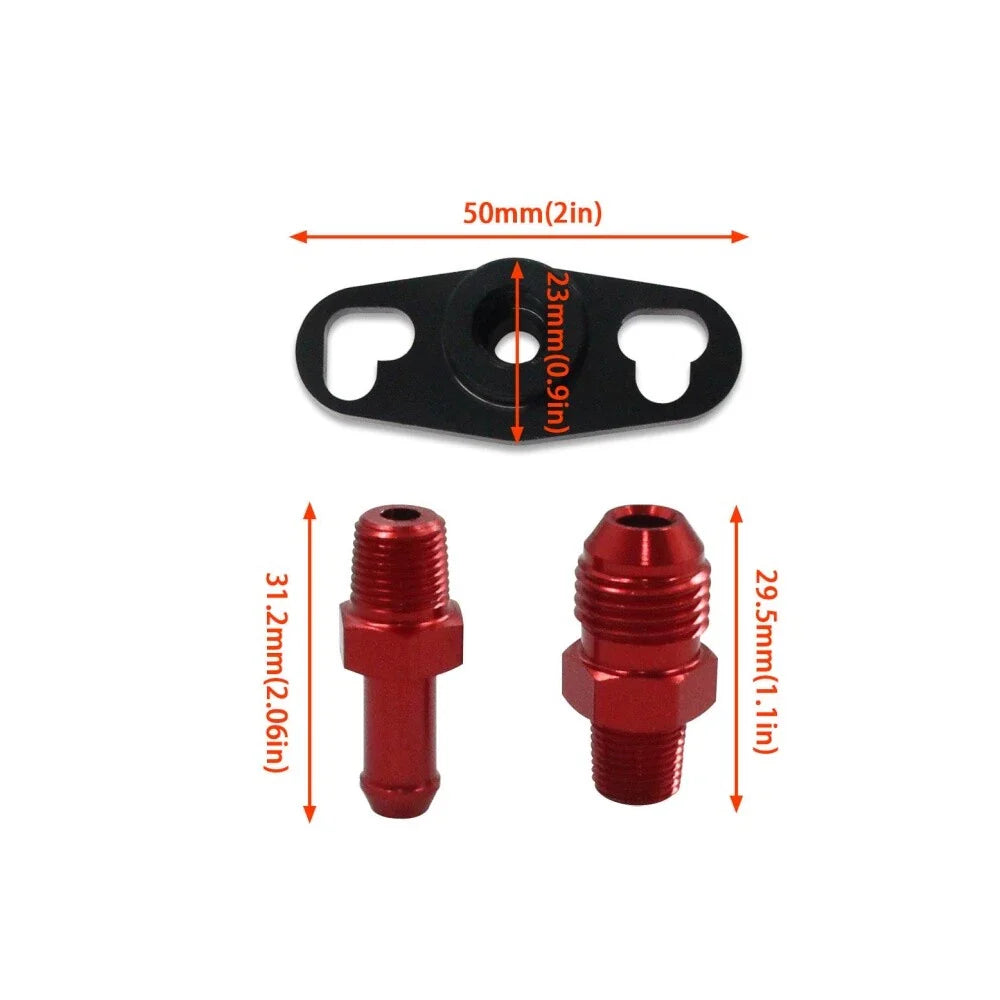 Fuel Pressure Regulator Adapter for Nissan Toyota SR20DET 240SX