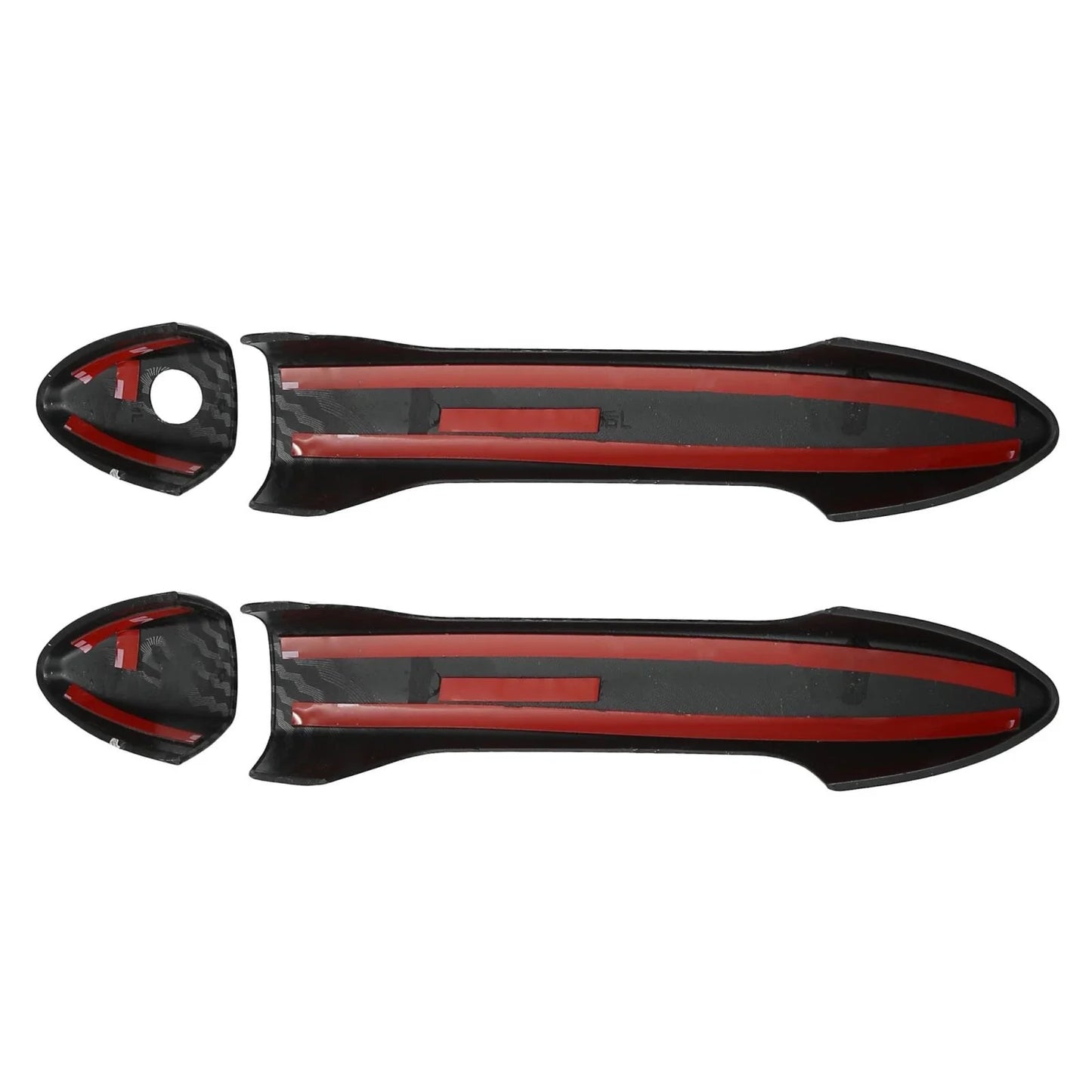 Door Handle Covers for Honda Accord & Honda Pilot - Carbon Fiber Pattern