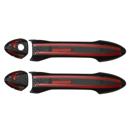 Door Handle Covers for Honda Accord & Honda Pilot - Carbon Fiber Pattern