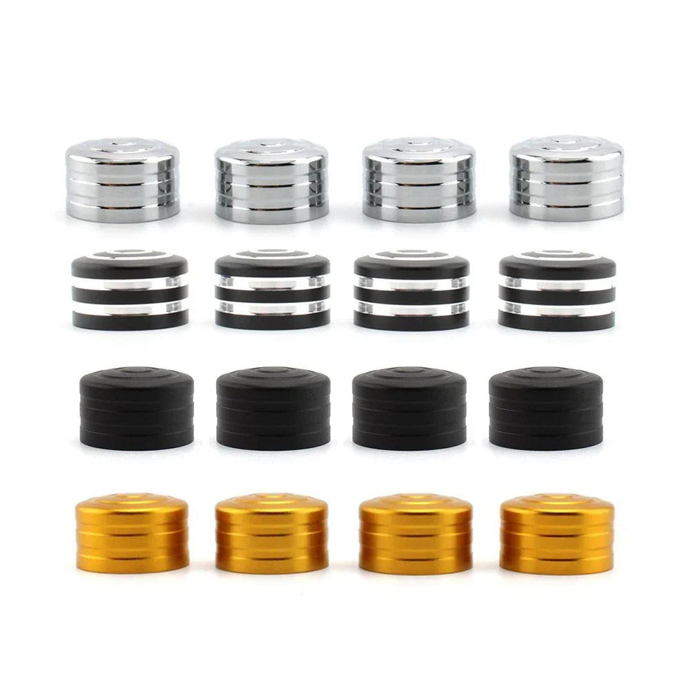 4 x Billet Machined Head Bolt Cover Caps for Triumph T120 Street Twin (2016-2023)