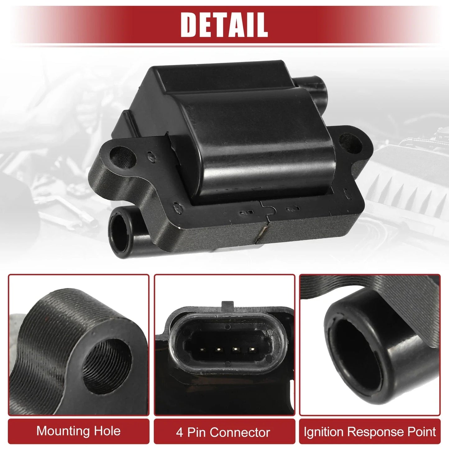Ignition Coil Pack for Chevrolet Silverado 3500 (2001-2006)