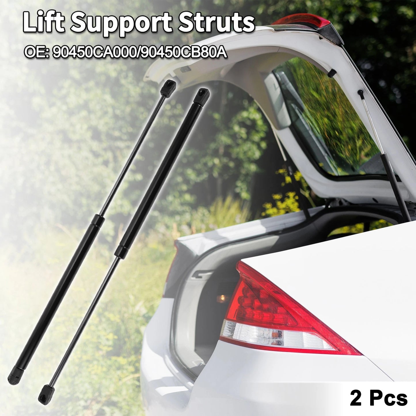 Rear Hatch Lift Supports Struts for Nissan Murano (2003–2007) No. 90450CA000/90450CB80A