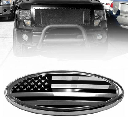 1 Pcs Oval-Front Grille Emblem for Ford F-150 F-350 23x9 cm