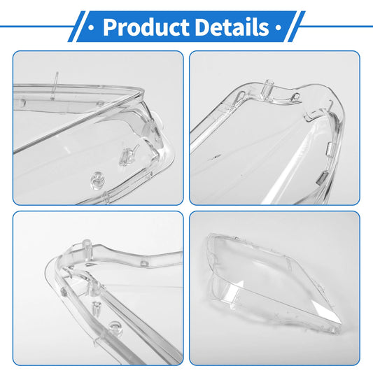 1 Pcs Front Right Headlight Lens Cover for Lexus LS460/LS600 (2010-2012)