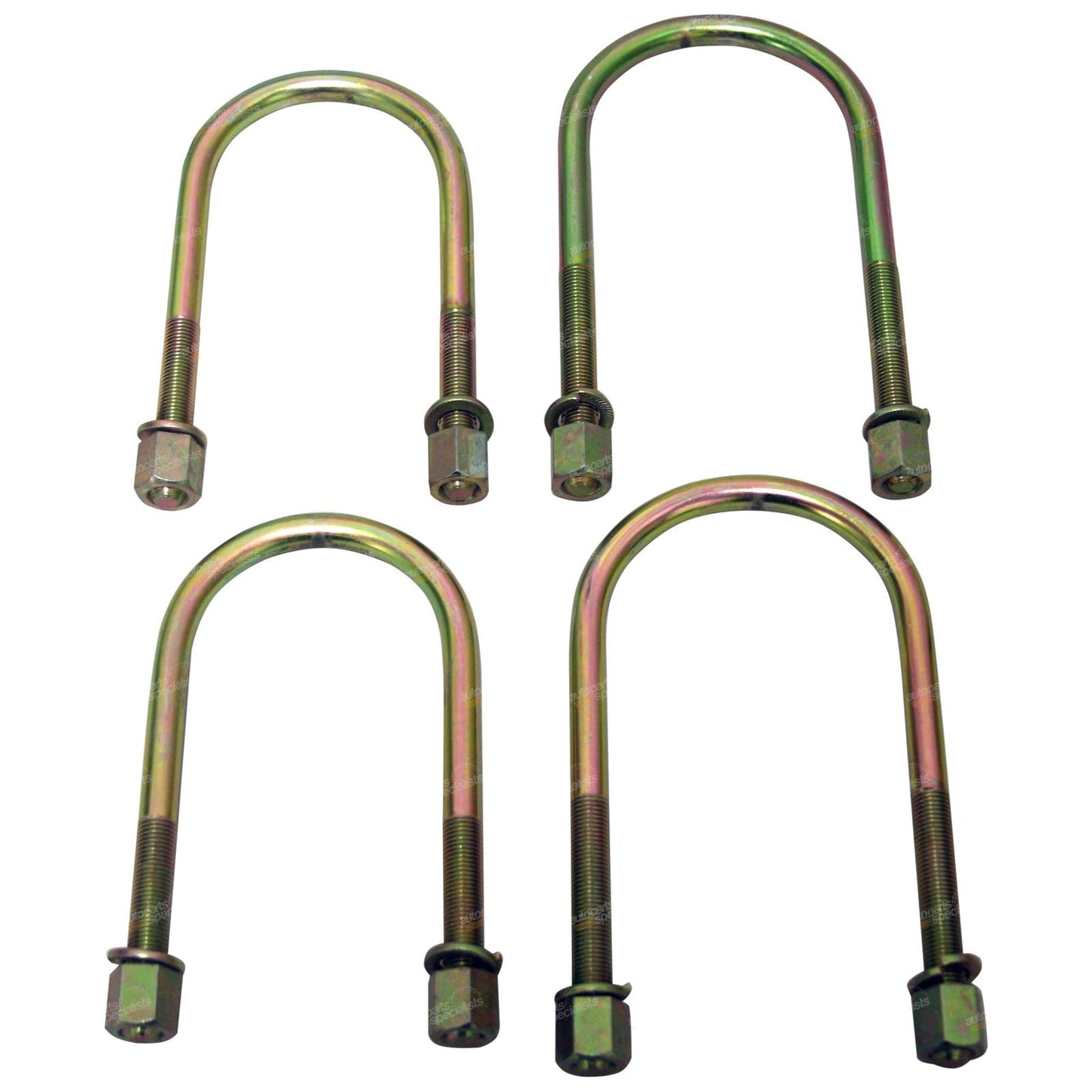 Set of 4 Leaf Spring U-Bolts for Suzuki Sierra