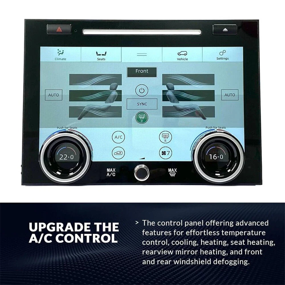 AC Climate Control Screen Panel for Land Rover Range Rover Vogue (2014-2017)