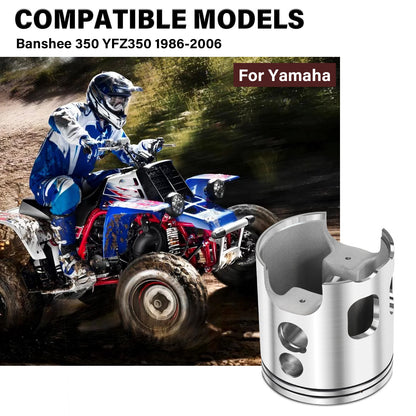 Forged Pro Lite Piston Rings for Yamaha Banshee YFZ350 (1986–2006)