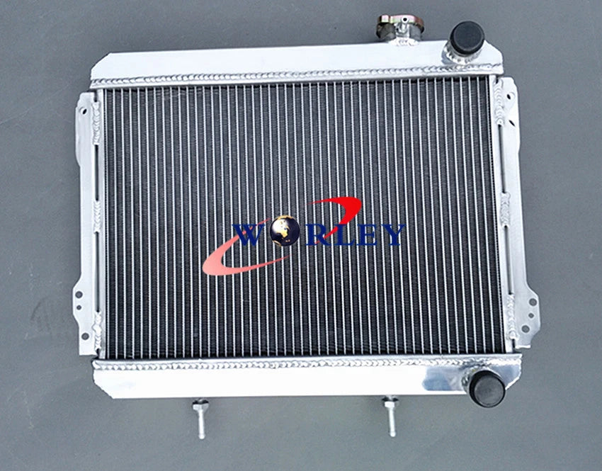 Racing Aluminum Radiator & Fan for Toyota Corolla (1979–1983)