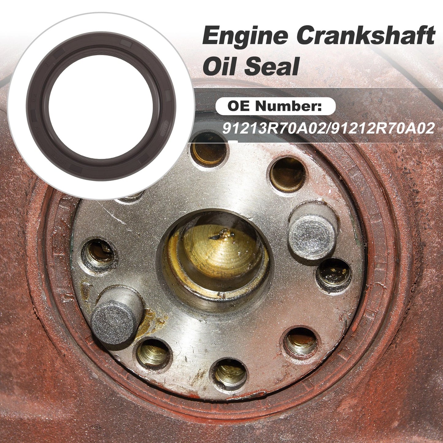 Set of 1 Front Camshaft Seal for Honda Accord (2008–2017) 91213R70A02