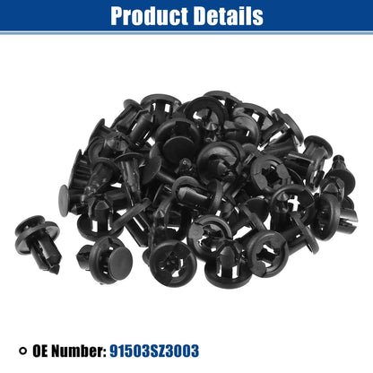 30 x Car Bumper Retainers Clips for Honda
