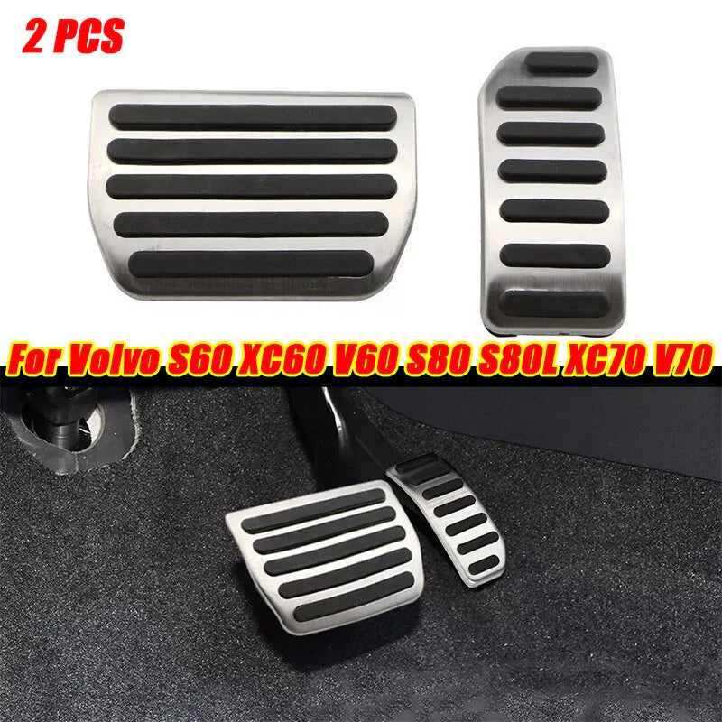 Pedal Pads for Volvo S60 XC60 V60 S80 S80L XC70 V70 (2009–2017)