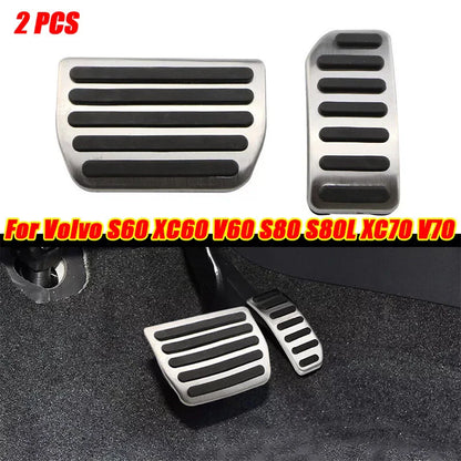 Pedal Pads for Volvo S60 XC60 V60 S80 S80L XC70 V70 (2009–2017)