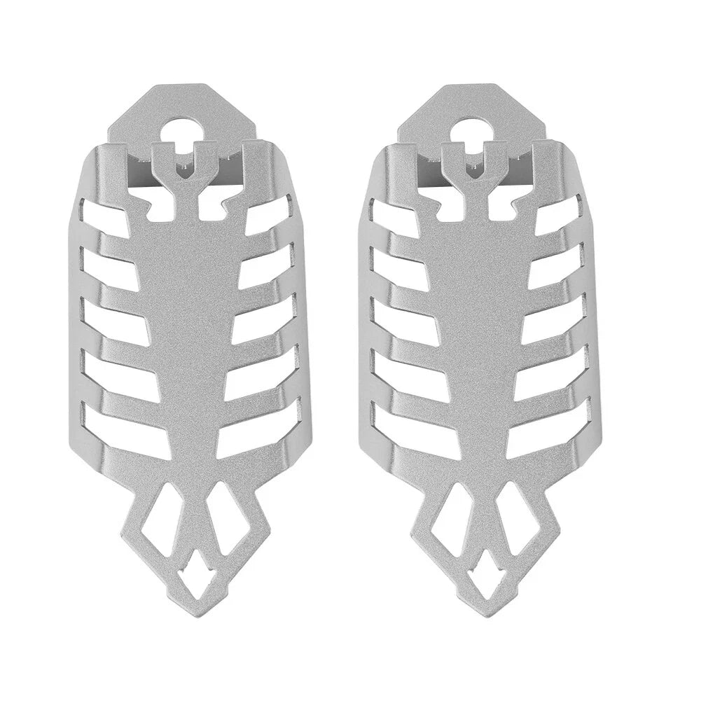 Universal Fork Dust Shock Absorber Spring Covers for Motorcycle Off Road (N/A)