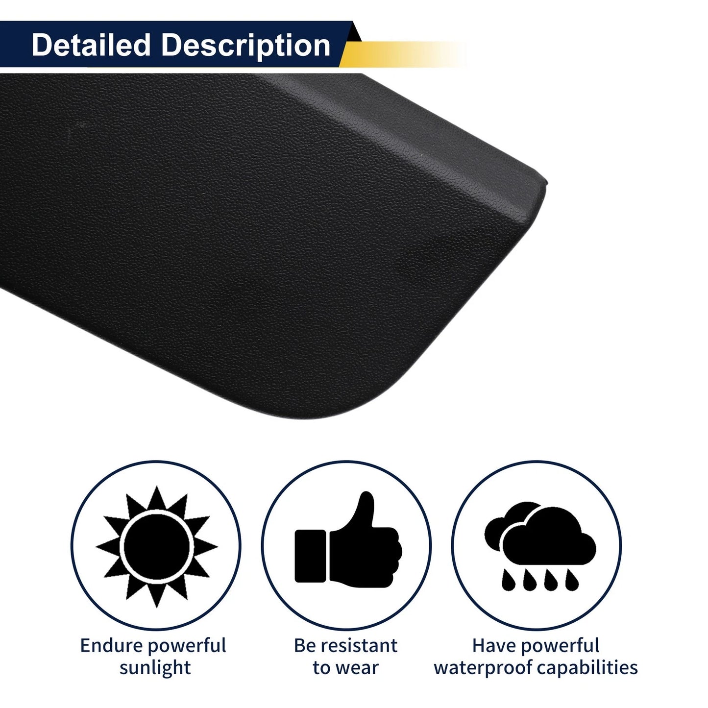 Rear Left Door Side Lower Trim No. 828774BA0A for Nissan Rogue (2014–2020)