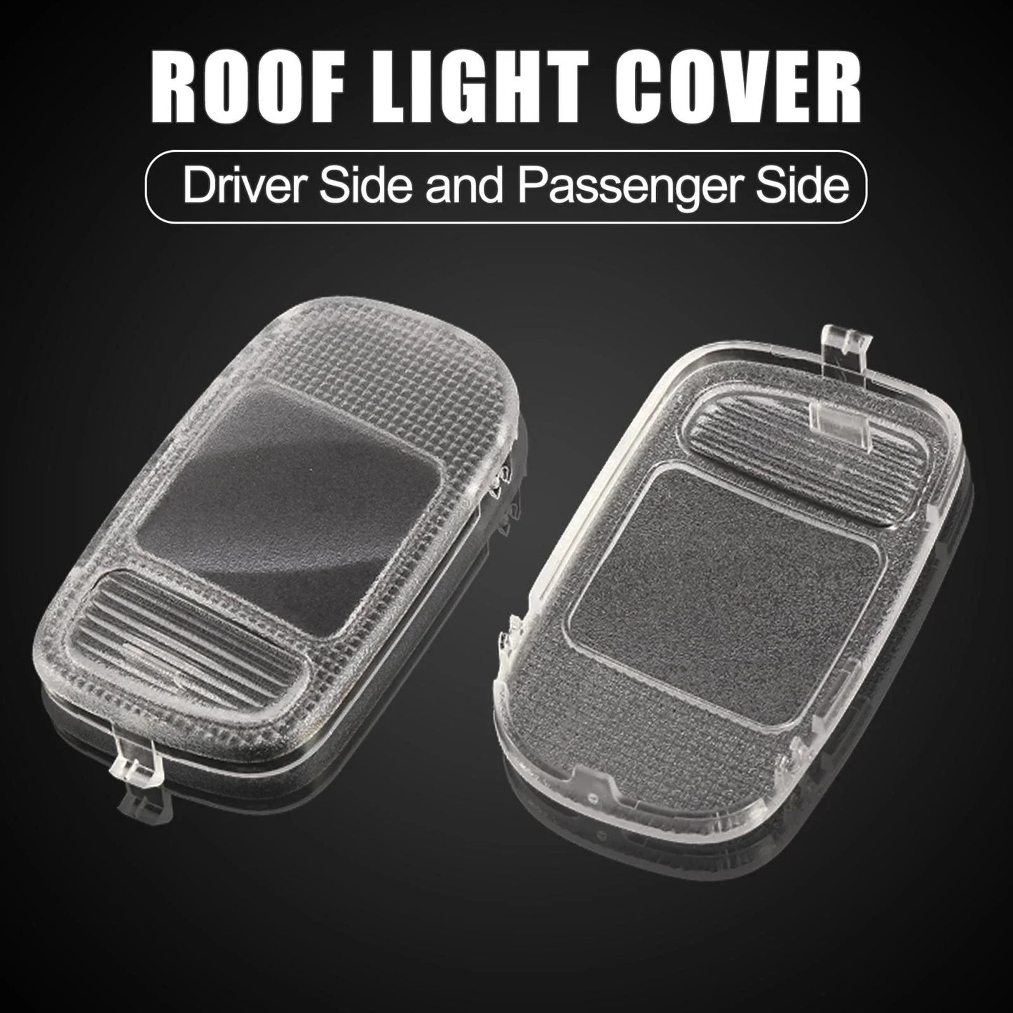Dome Map Reading Light Lens for Dodge Ram (2002-2010) - 1 Pair