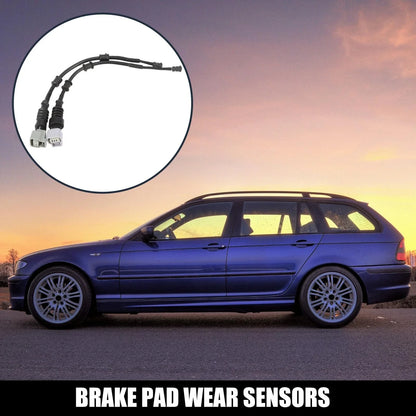 2 x Car Front Brake Pad Electronic Wear Sensors for Lexus LS400 (1990-2000)