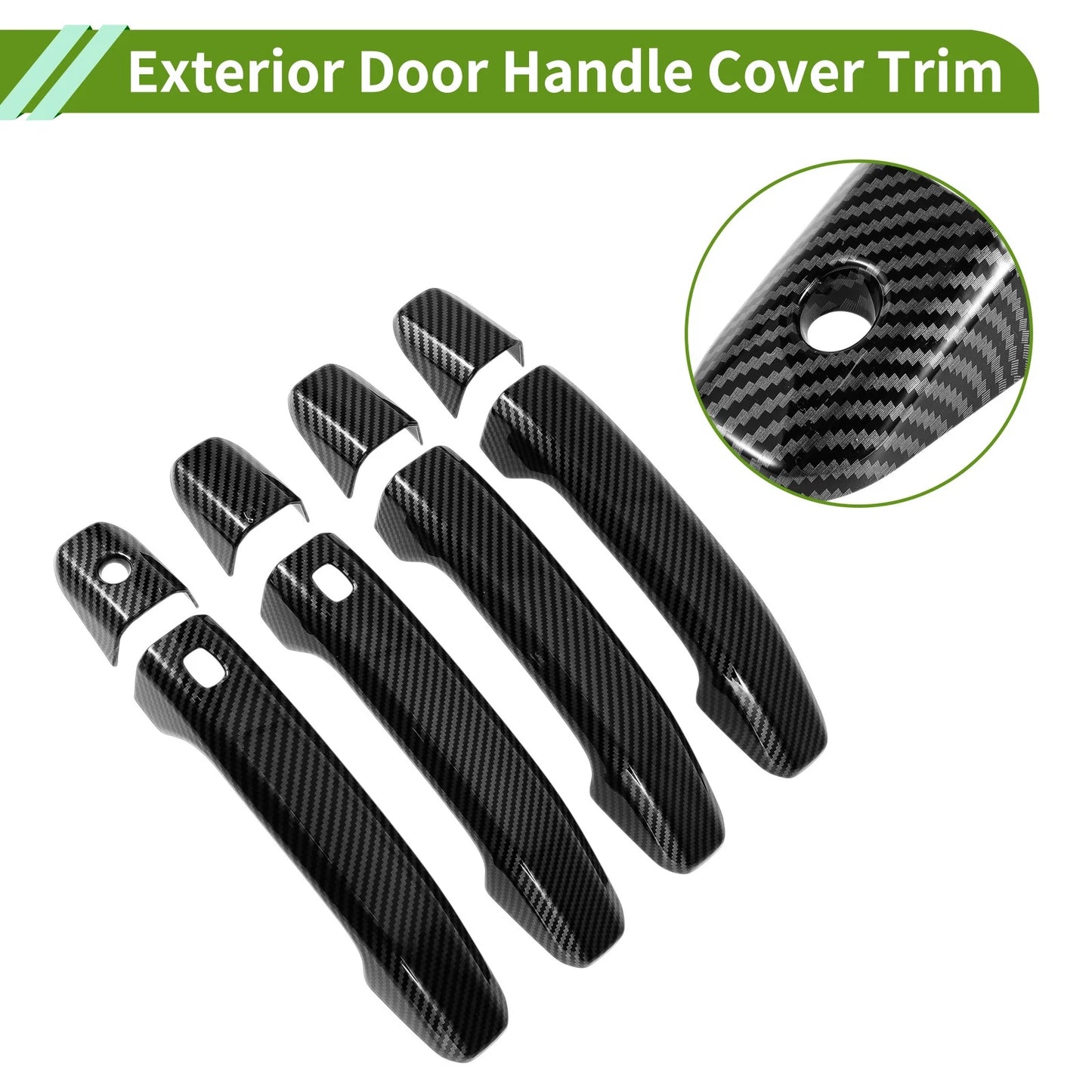 Set of 1 Exterior Door Handle Cover Trim for Chevrolet Colorado (2023–2024) ABS