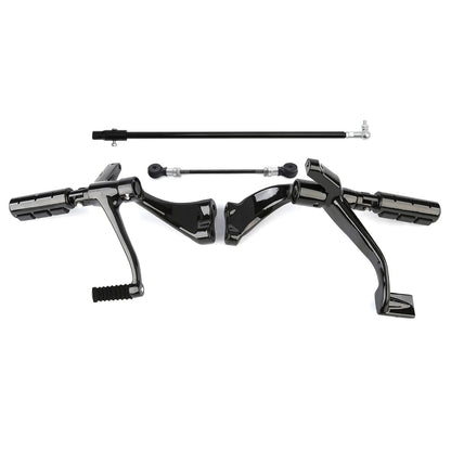 Forward Controls Kit Pegs Levers Linkages for Harley Sportster XL883/1200 (2014 - 2022)