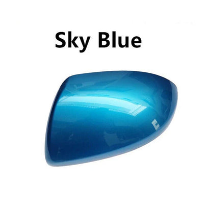 Left Driver Side Mirror Cover Sky Blue for Mazda 3 (2010–2013)