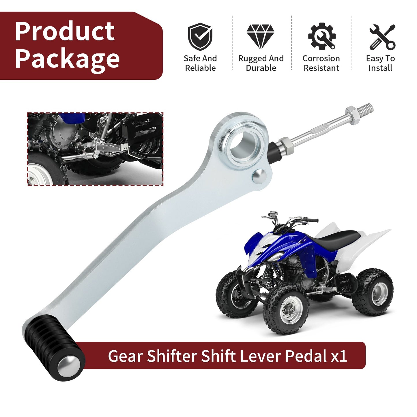 Foot Shifter for Yamaha Raptor 350 SE II (2004–2013)