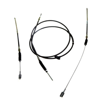 Set of 2 Hand Brake Cables for Mazda Familia 1300 (1967–1977)