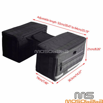 Saddle Bag Luggage & Handlebar Bag for Harley CVO Fat Bob (2018-2023)