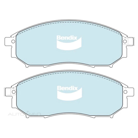 GCT Front Disc Brake Pad Set for Nissan Dualis J10 (2010-2016)