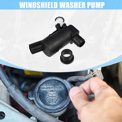 Windshield Washer Motor Pump with Grommet for Volvo S60 (2001–2009)