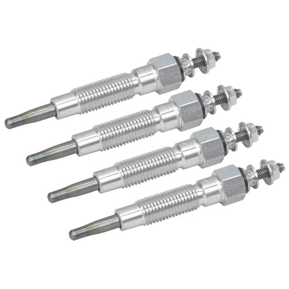 Set of 4 Glow Plugs for Mitsubishi Pajero NL (1998–2002) Turbo Diesel