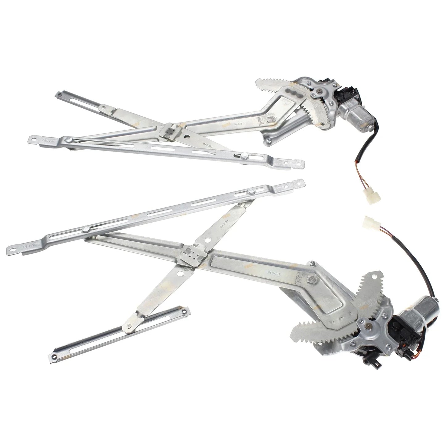 Pair Front Electric Window Regulator with Motor for Ford Ranger (2006 - 2011)