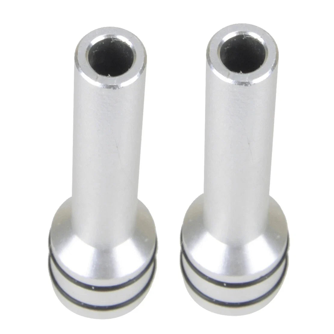 4 x Aluminium Door Latch Pin Covers for Car Interior - 49mm