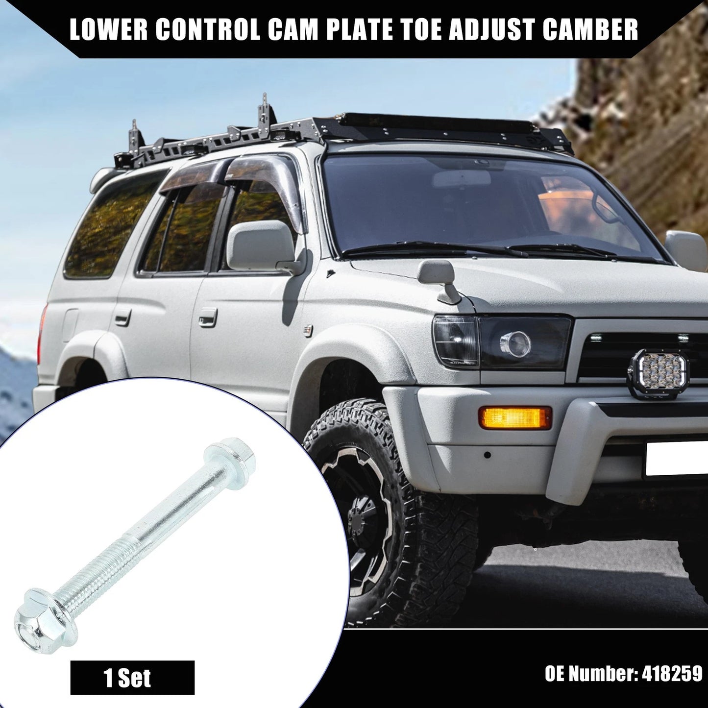 Set of 1 Camber Caster Alignment Kit for Dodge Challenger (2008–2022) No.K100023