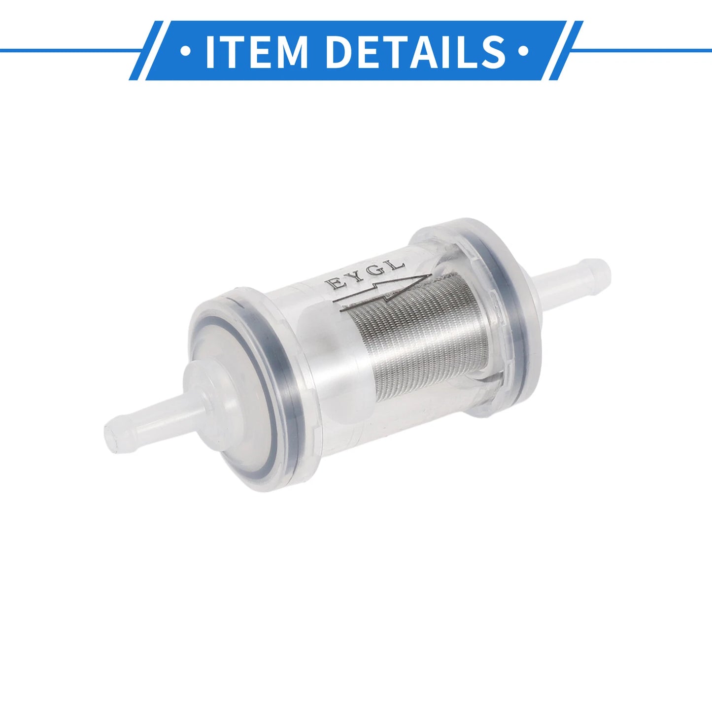 Fuel Filter Kit with Clamps and Hoses for Diesel Trucks