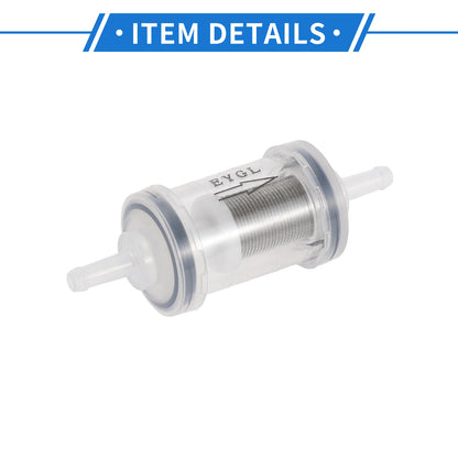Fuel Filter Kit with Clamps and Hoses for Diesel Trucks