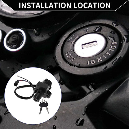 Ignition Key Switch for Honda CBR250 MC19 MC22 (1988-1994) 1 Set