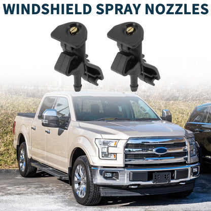 2Pcs Front Windshield Washer Nozzles AR3Z17603A for Ford Explorer (2011–2018)
