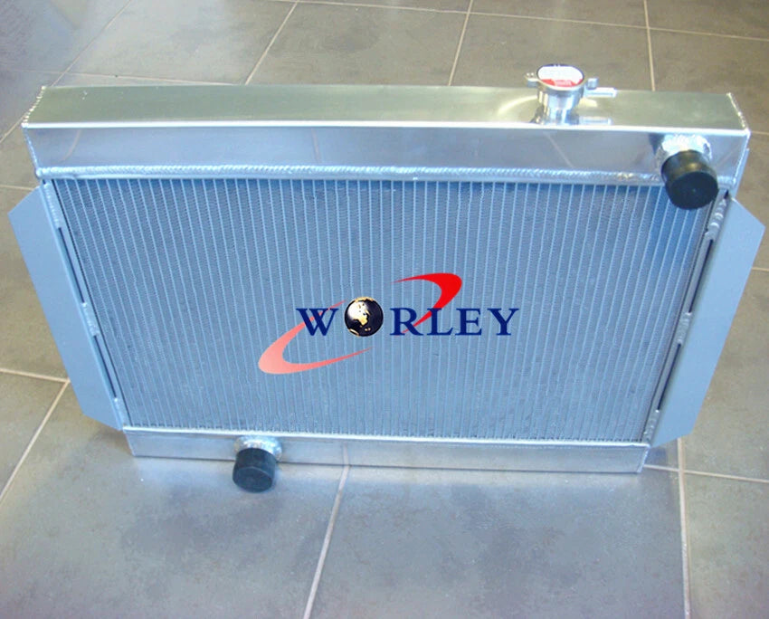 Aluminum Radiator & Fans for Holden Torana V8 (Universal, Manual)