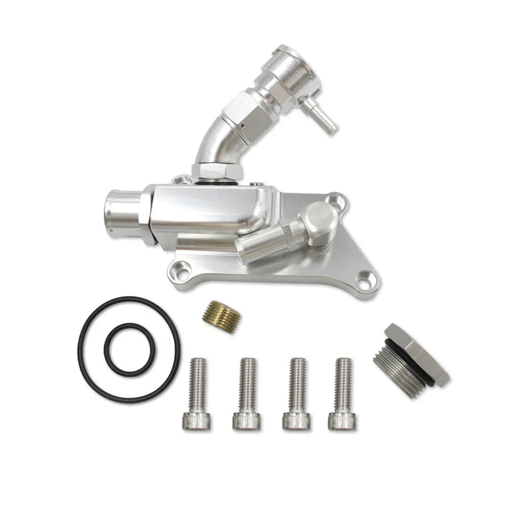 Coolant Housing w/ Elbow Filler Hose for Honda K Series K20Z3 K24 (2002-2011)