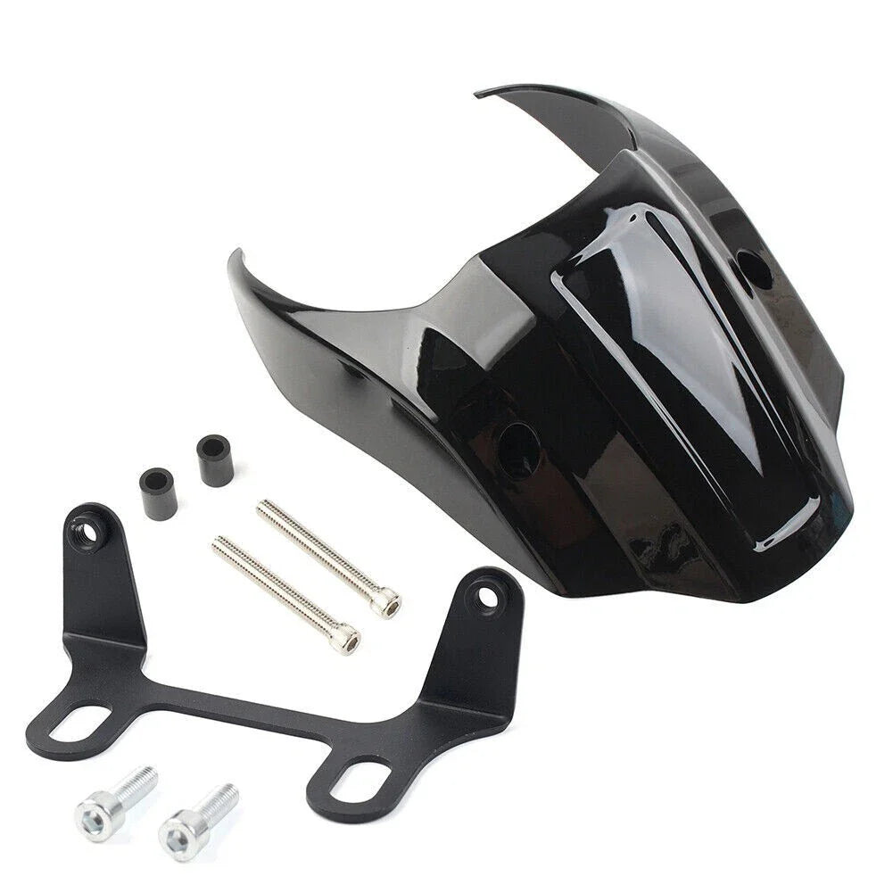 ABS Gloss Black Headlight Fairing Cover for Harley Softail Breakout (2018-2022)