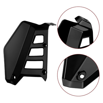 Set of 2 Black Radiator Shrouds for Honda ATC250R (1985–1986)