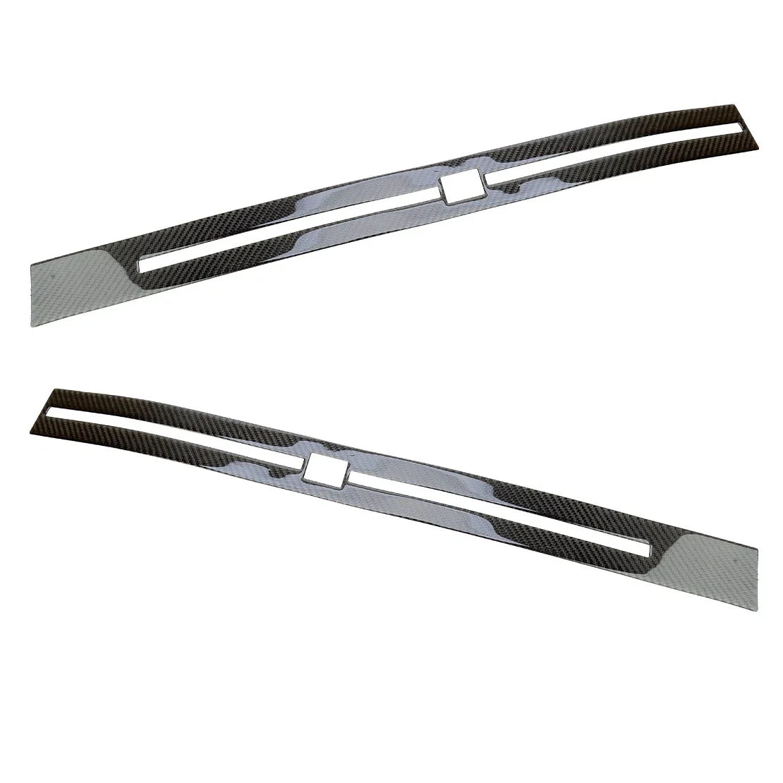 Door Sill Protectors for Nissan GTR R35 (2007-2019) - Red 2 x Protectors