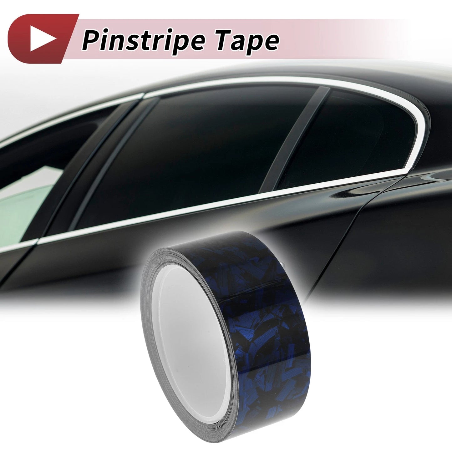 Pinstripe Tape 40mm x 8.5m for Car Motorcycle Boat - Blue