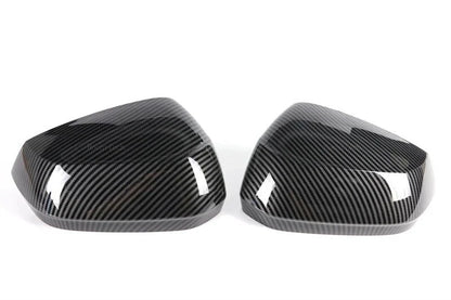 Carbon Style Side Wing Mirror Caps Covers for Audi Q2 GA and Q3 F3 (2016-2025)