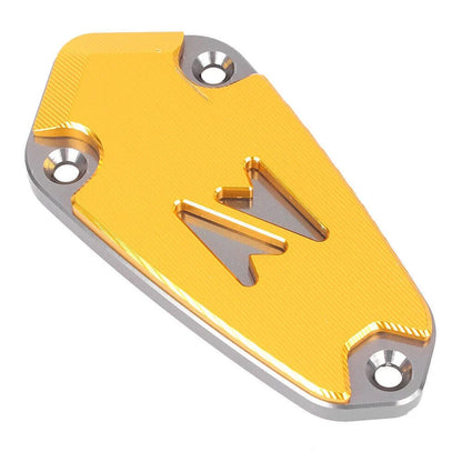 Gold Front Brake Fluid Reservoir Cover for Kawasaki Z1000 (2010-2017)
