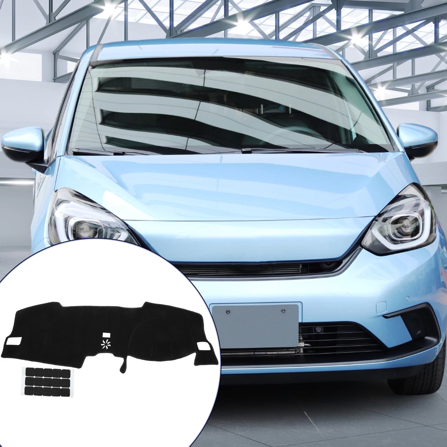 Dashboard Cover Mat for Honda Civic (2021–2024) Black