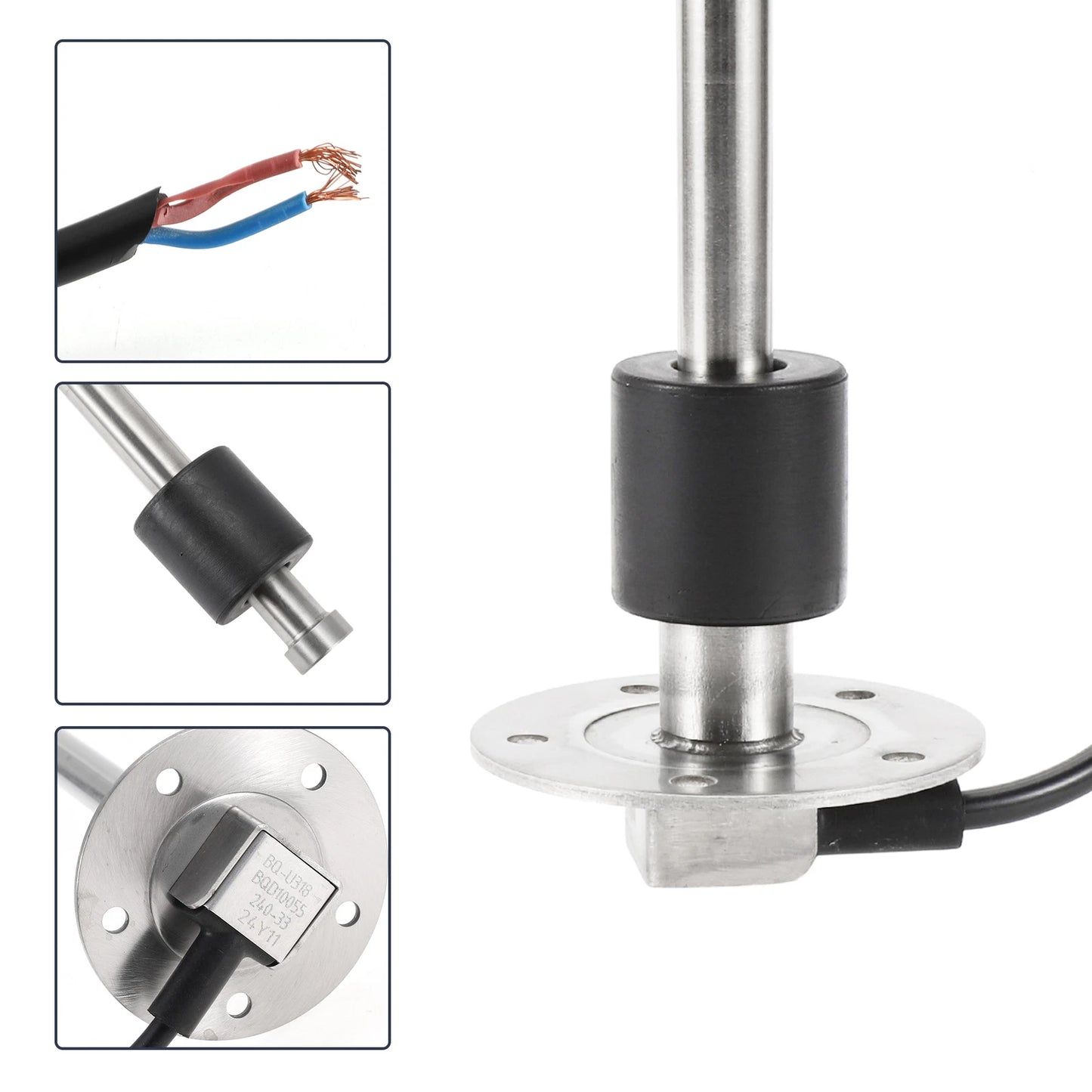Fuel Sending Unit and Gauge Kit 240-33 Ohm for Boat Car Truck