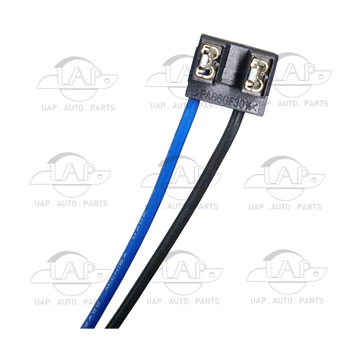 Set of 2 H7 Headlight Bulb Socket Wire Harness