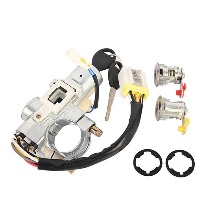 Ignition Switch Door Lock Cylinder & Keys for Nissan Xterra Frontier (00-04)