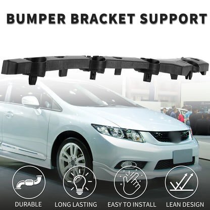 Right Rear Bumper Retainer Bracket for Nissan Versa (2020–2022) ABS Black