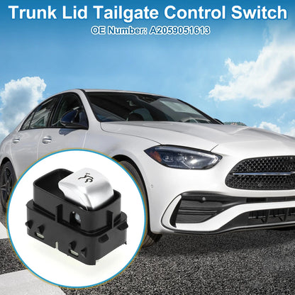 Trunk Release Switch for Mercedes-Benz C180 2017-2018 Black